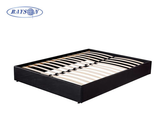 Основание кровати изготовленной на заказ черной переклейки Slatted стучает вниз машинной плитой