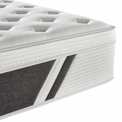 Euro Top Latex Foam 7 Zones Rolled Pocket Spring Mattress Королевский размер