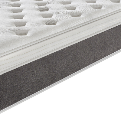 Euro Top Latex Foam 7 Zones Rolled Pocket Spring Mattress Королевский размер