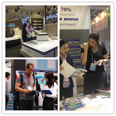 Пена памяти тюфяка весны кармана евро гостиницы верхняя гибридная 9